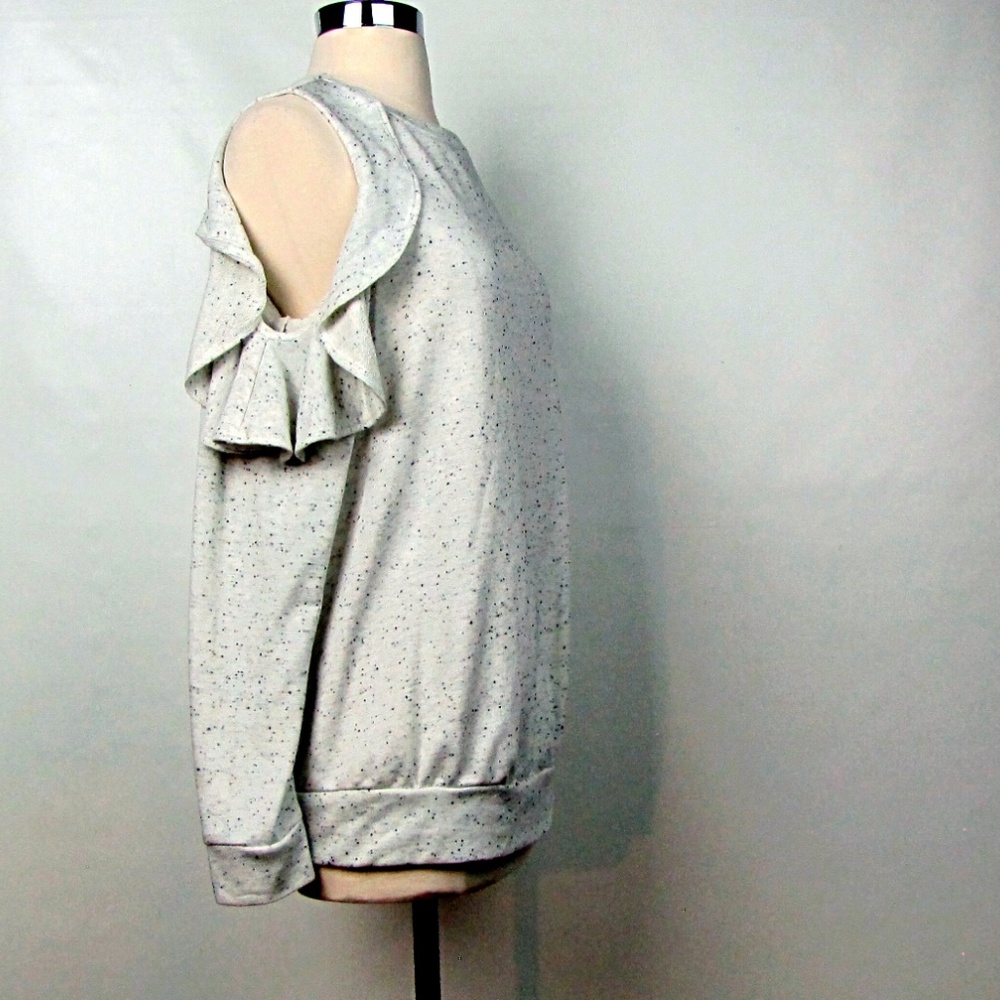 Isabel Maternity Sweatshirt Cold Shoulder XS NWT